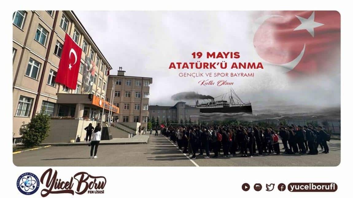 19 MAYIS KUTLAMA PROGRAMIMIZI GERÇEKLEŞTİRDİK